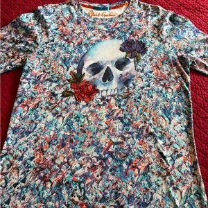 Robert Graham Multicolor with Skull t-shirt - used